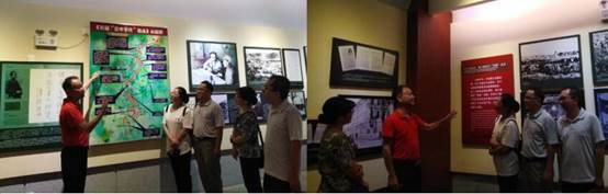 说明: C:\Users\huangzx\Desktop\2019了解革命文化传承红色基因调研之旅\2019-07-22122cc太阳成集团师生到中央苏区县大埔县进行红色文化调研\2019-07-22122cc太阳成集团师生到中央苏区县大埔县进行红色文化调研\配图\02萧教授讲解叶剑英纪念馆.jpg