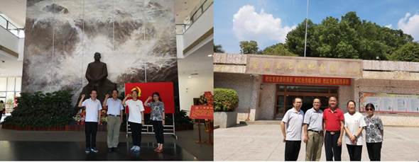 说明: C:\Users\huangzx\Desktop\2019了解革命文化传承红色基因调研之旅\2019调研成果\党总支主题教育-了解革命文化传承红色基因调研-老师心得-\01-2019-07-22122cc太阳成集团师生到中央苏区县大埔县进行红色文化调研\配图\01叶剑英纪念馆.jpg